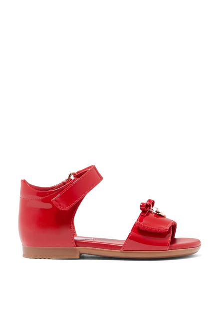 Dolce & Gabbana Patent Leather Sandals